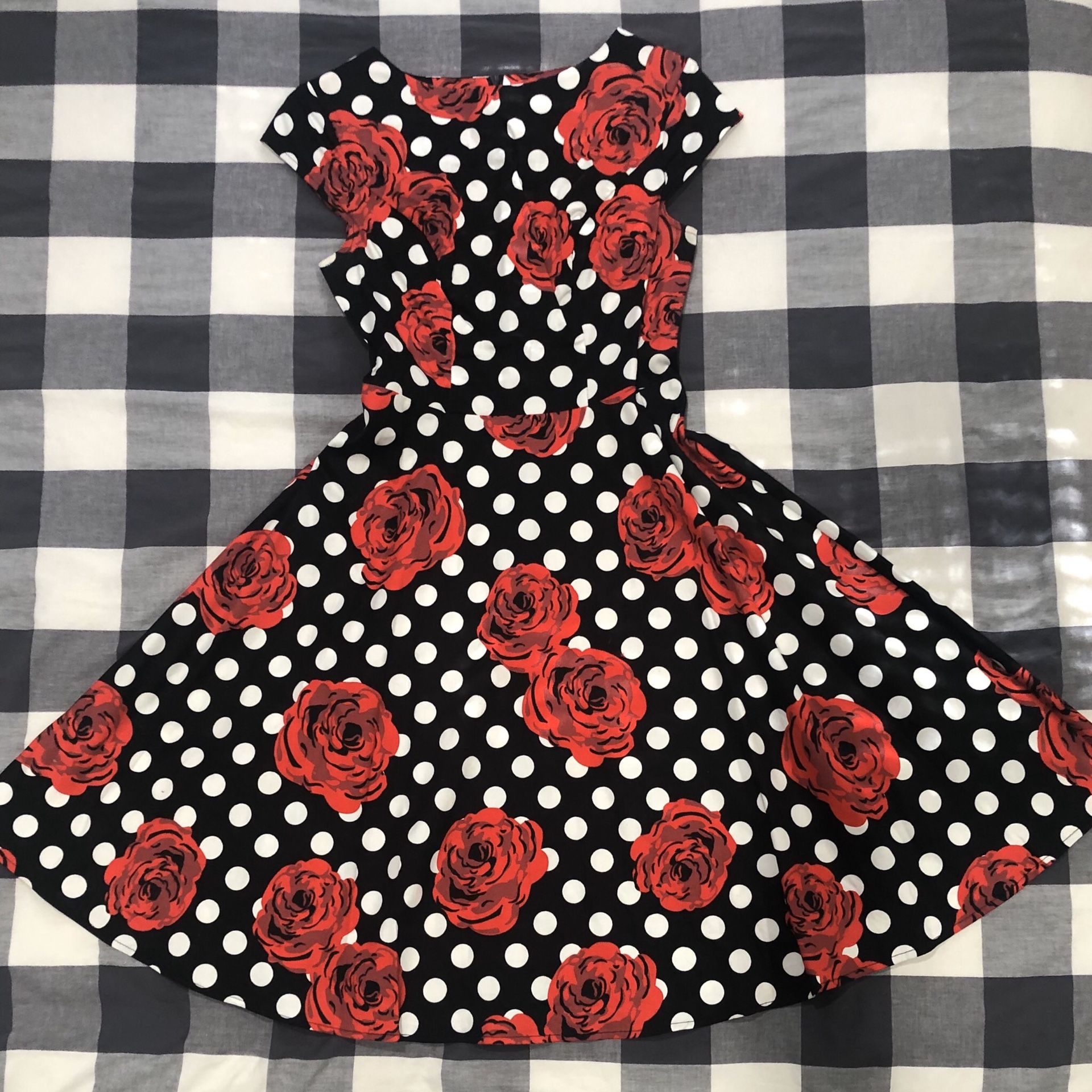 Women Vintage 1950s Dress