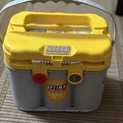 Yellow Top Optima Battery