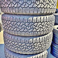 275 65 20 Goodyear Tires Con 80% De Vida Las 4🛻🚘🚘