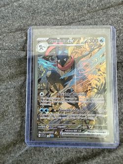 Pokémon TCG greninja EX scarlet & violet promo