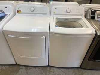 Lg used washer and new dryer electric 220v