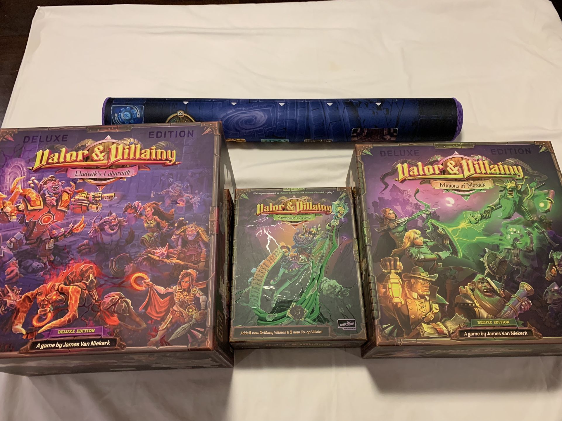 Valor and Villainy Board Game Bundle