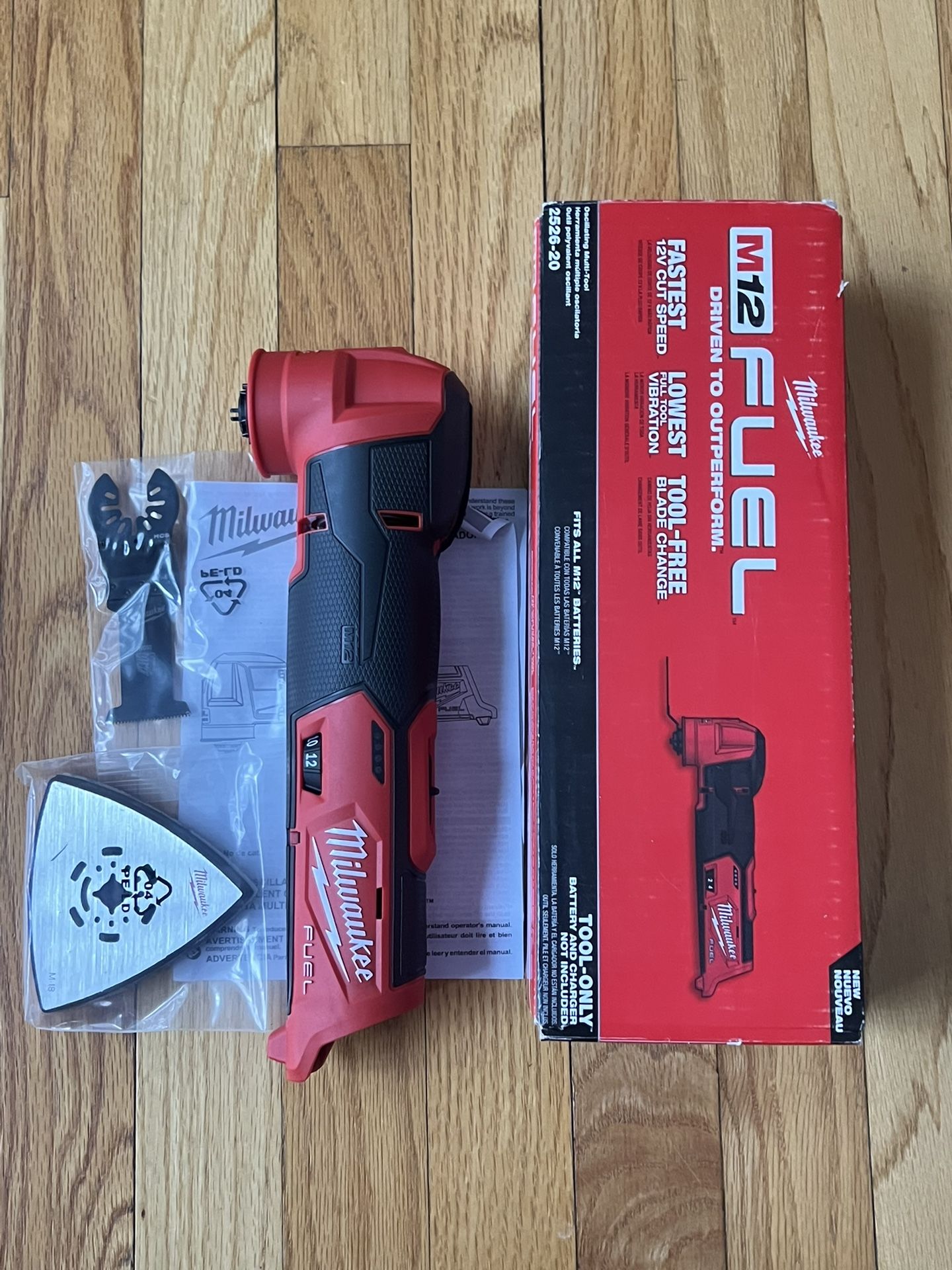 Milwaukee M12 FUEL 12V Oscillating Multi-Tool (Tool-Only)