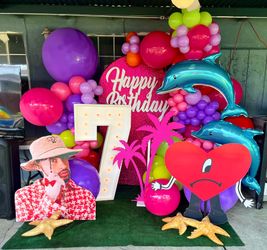 Bad Bunny party decorations 