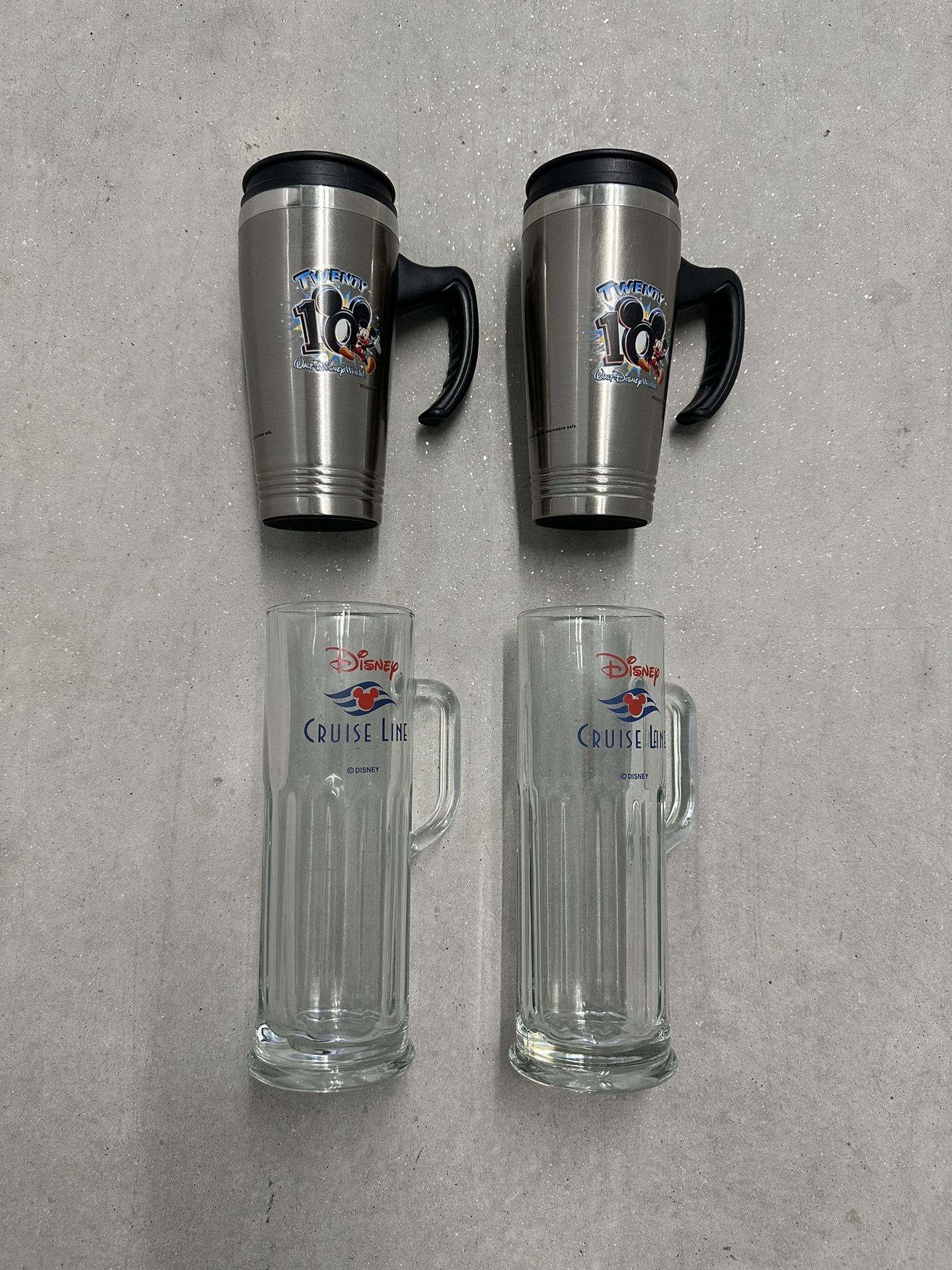 Disney Tumbler Glass Beer Mug