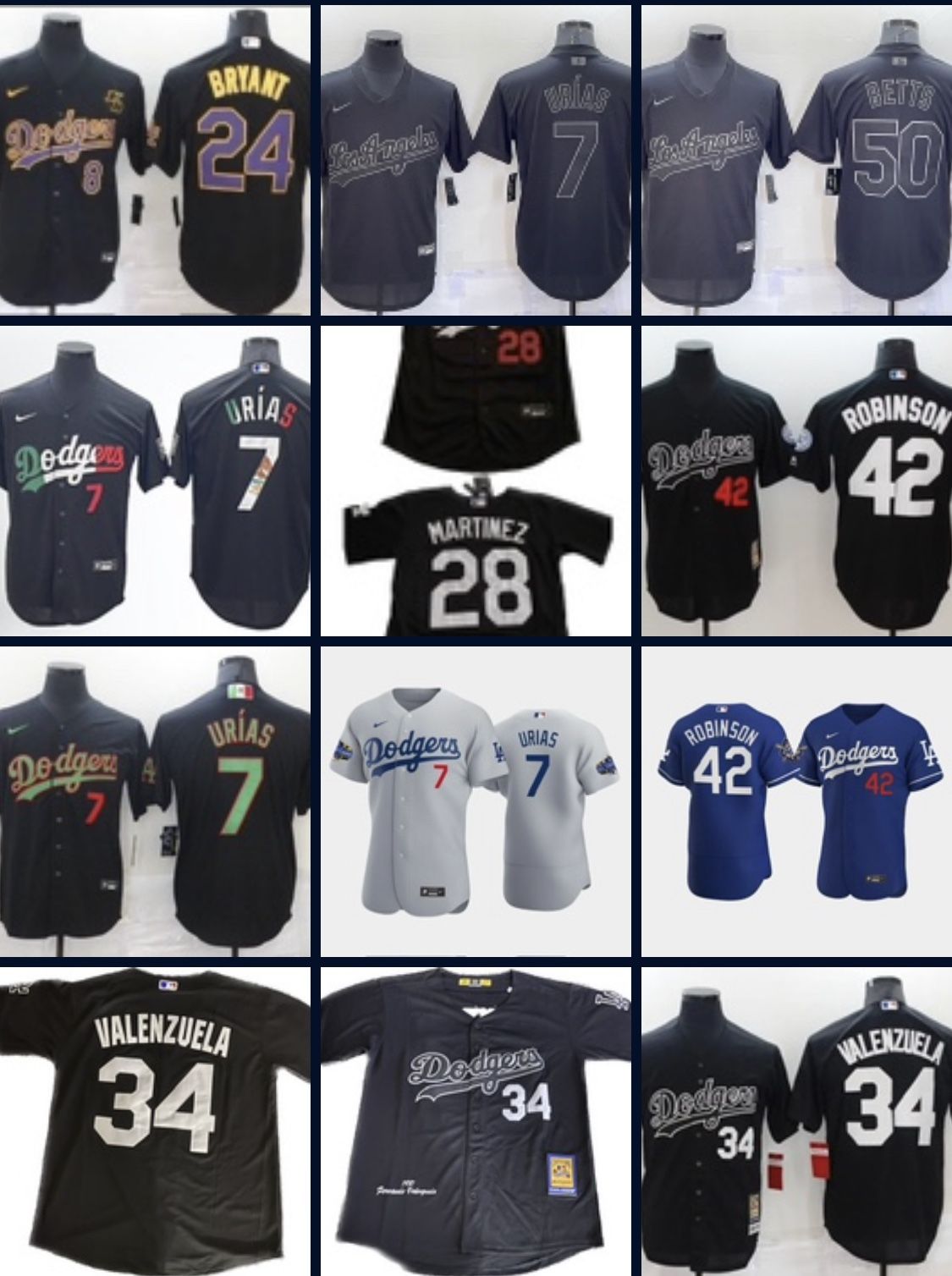 Dodgers Jerseys Nike small Upto 7X . 2/100* Muncy Kershaw Freeman betts  Valenzuela (See prices) for Sale in Fontana, CA - OfferUp