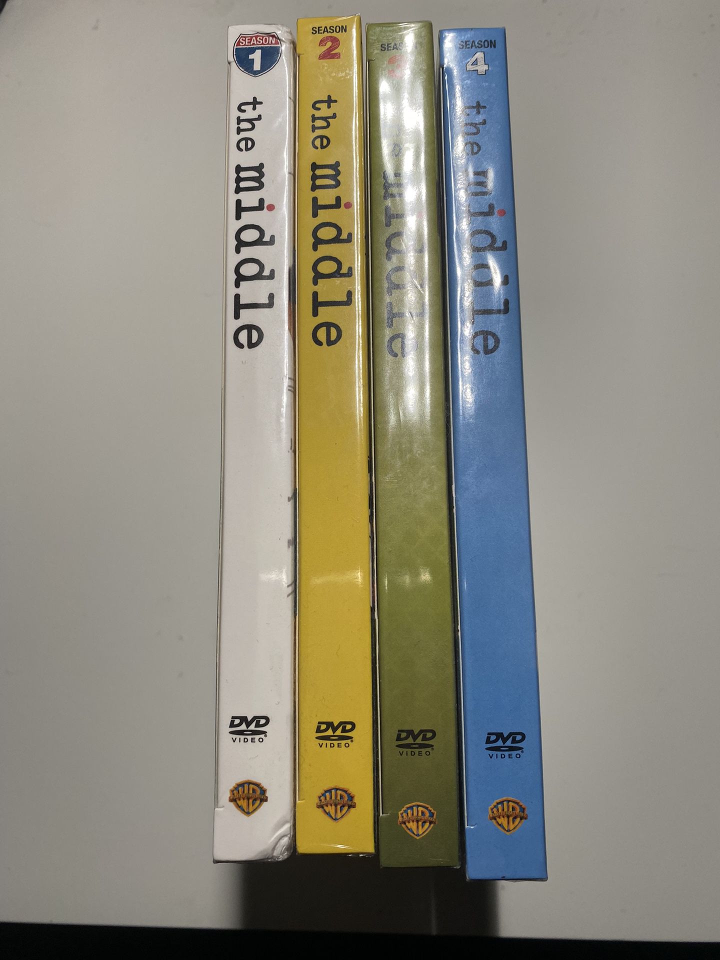 The Middle Seasons 1-4 On DVD 