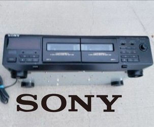 FOR REPAIR - Sony TC-WR350Z  Dual Stereo Cassette Deck (1996).
