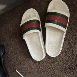 Gucci Flip Flops Men Shoes Size 43