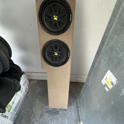 Two 10” Kicker subwoofers