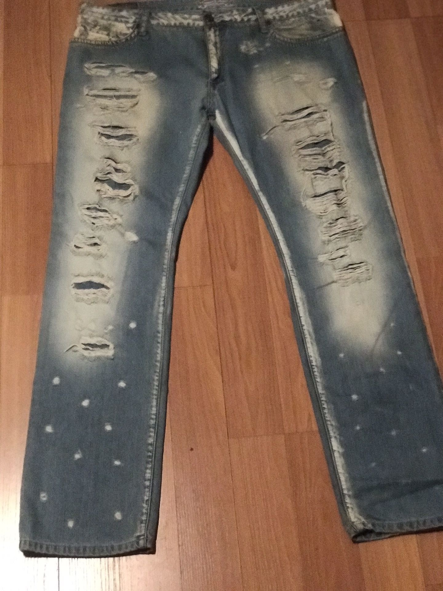 fløjte Gå i stykker Faderlig Robins Jeans Size 40 Long Flap Unrepaired for Sale in Las Vegas, NV -  OfferUp