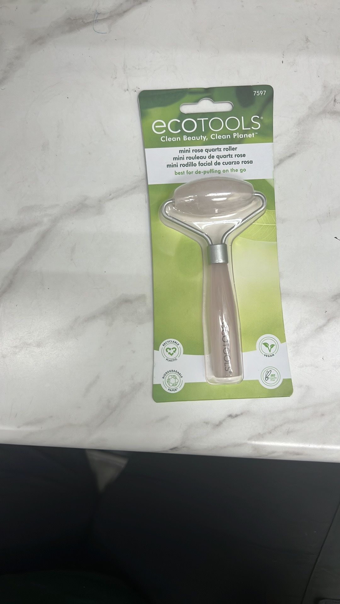 Eco Tools Mini Rose Quartz Roller