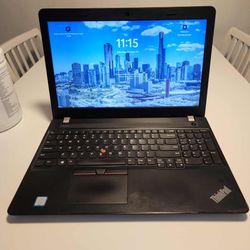Lenovo ThinkPad E570 15.6" laptop Intel Core i3 - 6006U  120GB SSD  8GB RAM  Windows 11 pro. Microsoft office installed.  Nothing wrong.  ** NO TRADES