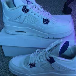 Jordan 4 Metallic Purple 