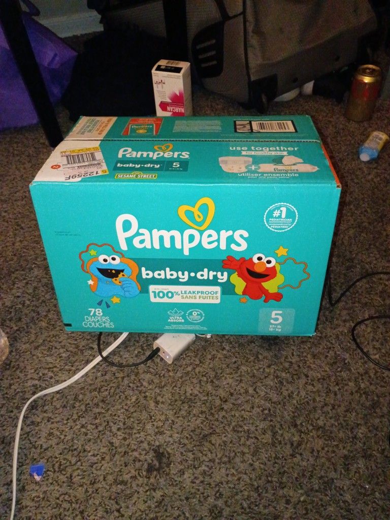 Pampers Size 5 Retails For $35.99 Each