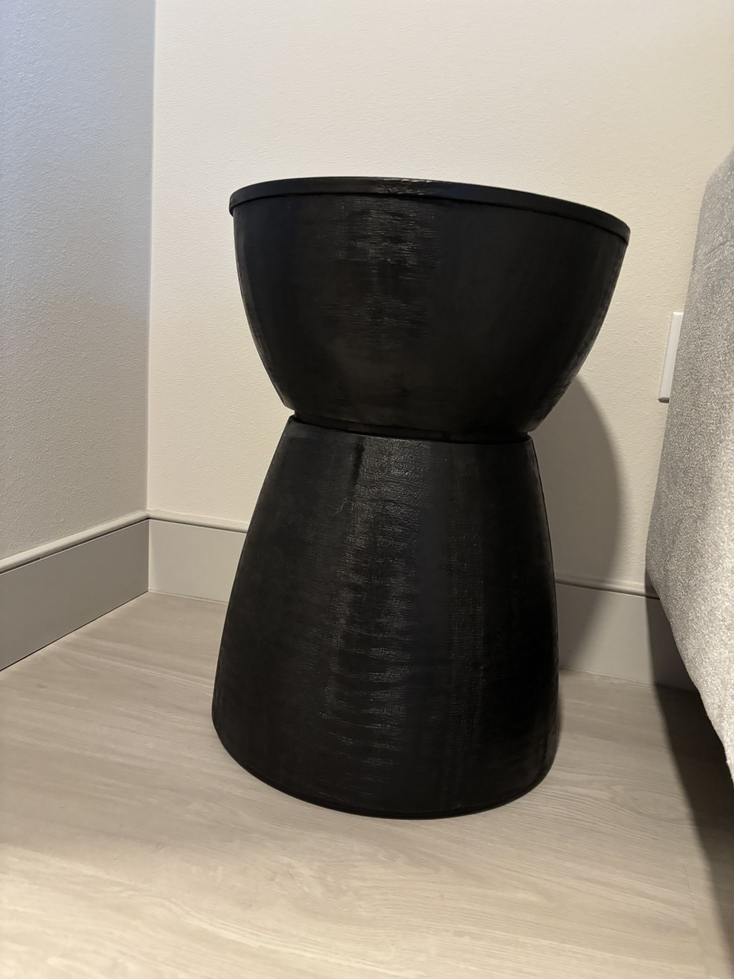 Black End Table