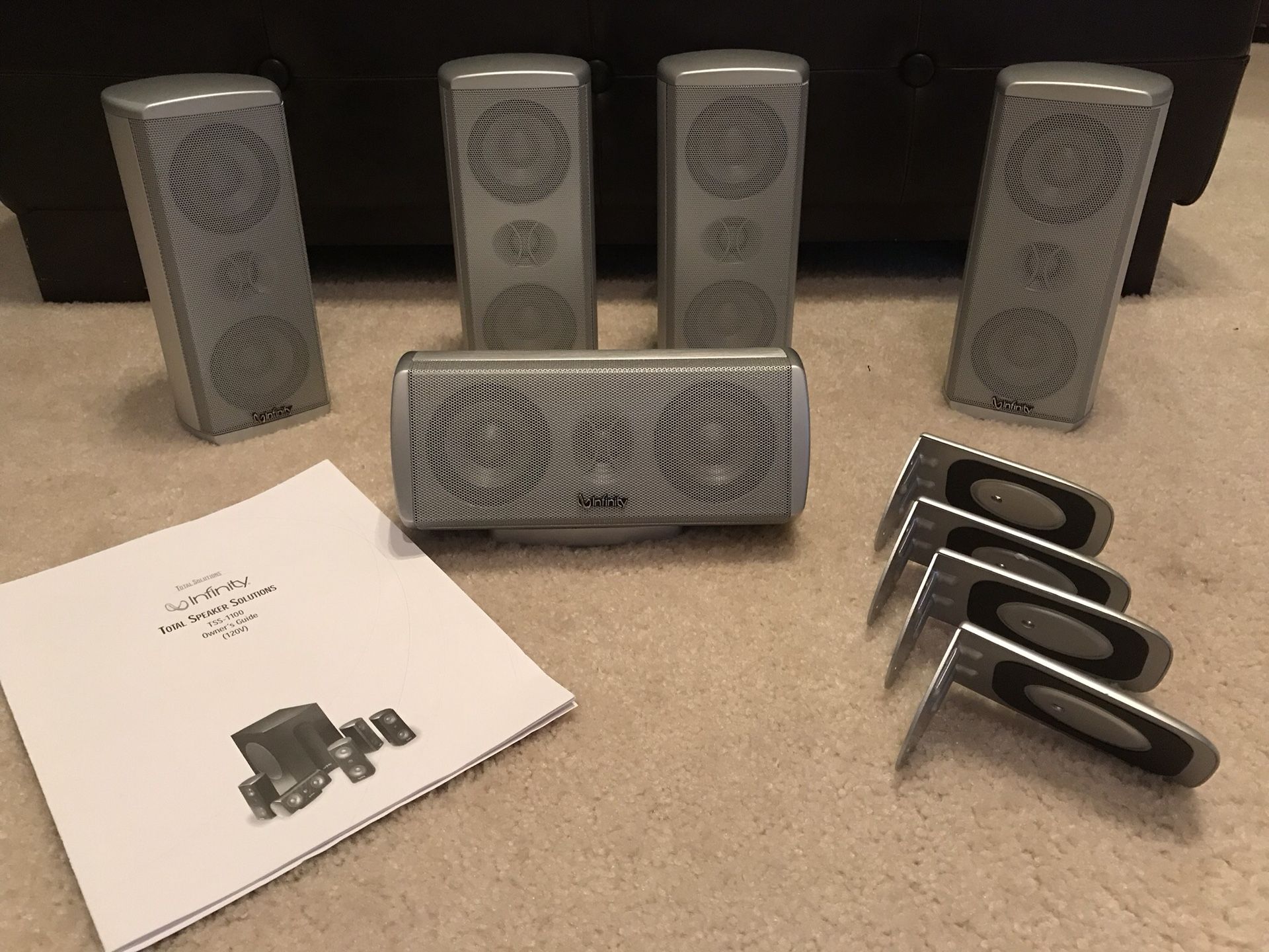 Infinity TSS1100 Surround Sound Speakers for Sale in Austin, TX OfferUp