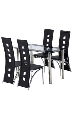 Sleek and beautiful!!! Brand new dining table!