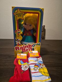 New Rainbow Brite with New Socks