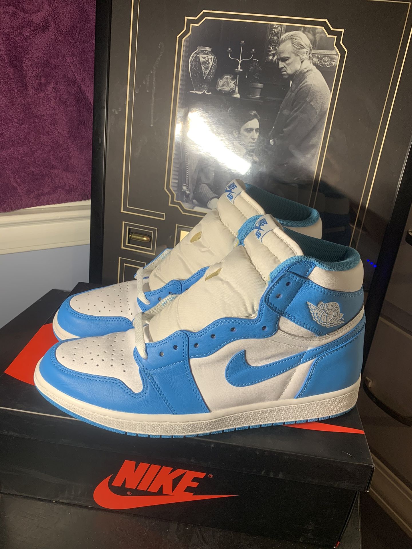 Jordan 1 retro POWDER BLUE UNC SZ 12