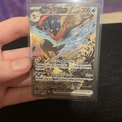Greninja ex Pokemon card