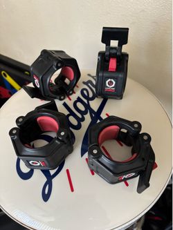 Lockjaw collar locks for 2” weights bars $25 EACH OR TAKE BOTH PAIRS FOR $40