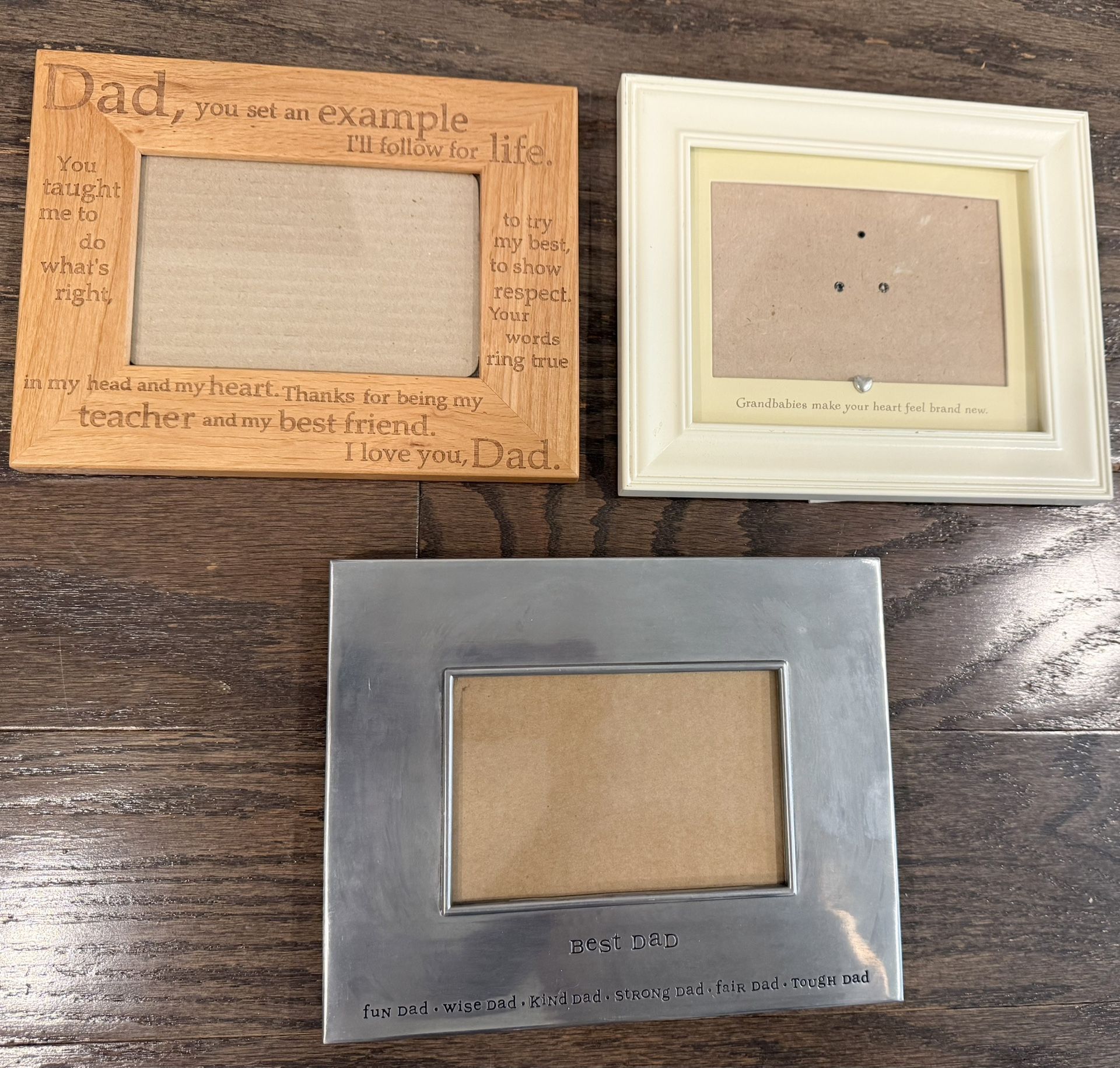 Picture Frames - “Dad” And “Grandparent” Themed