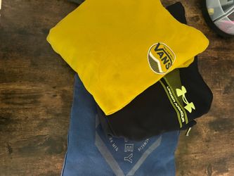 Men’s Hoodies - L - Under Armor, Vans, Hurley
