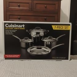 Pans, Kitchen, Cookware,  Cuisinart Chef's Classic Stainless