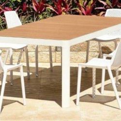 BRAND NEW 9 Piece Aluminum & Resin Patio Dining Set | Ideal Furniture Set For Outdoor
