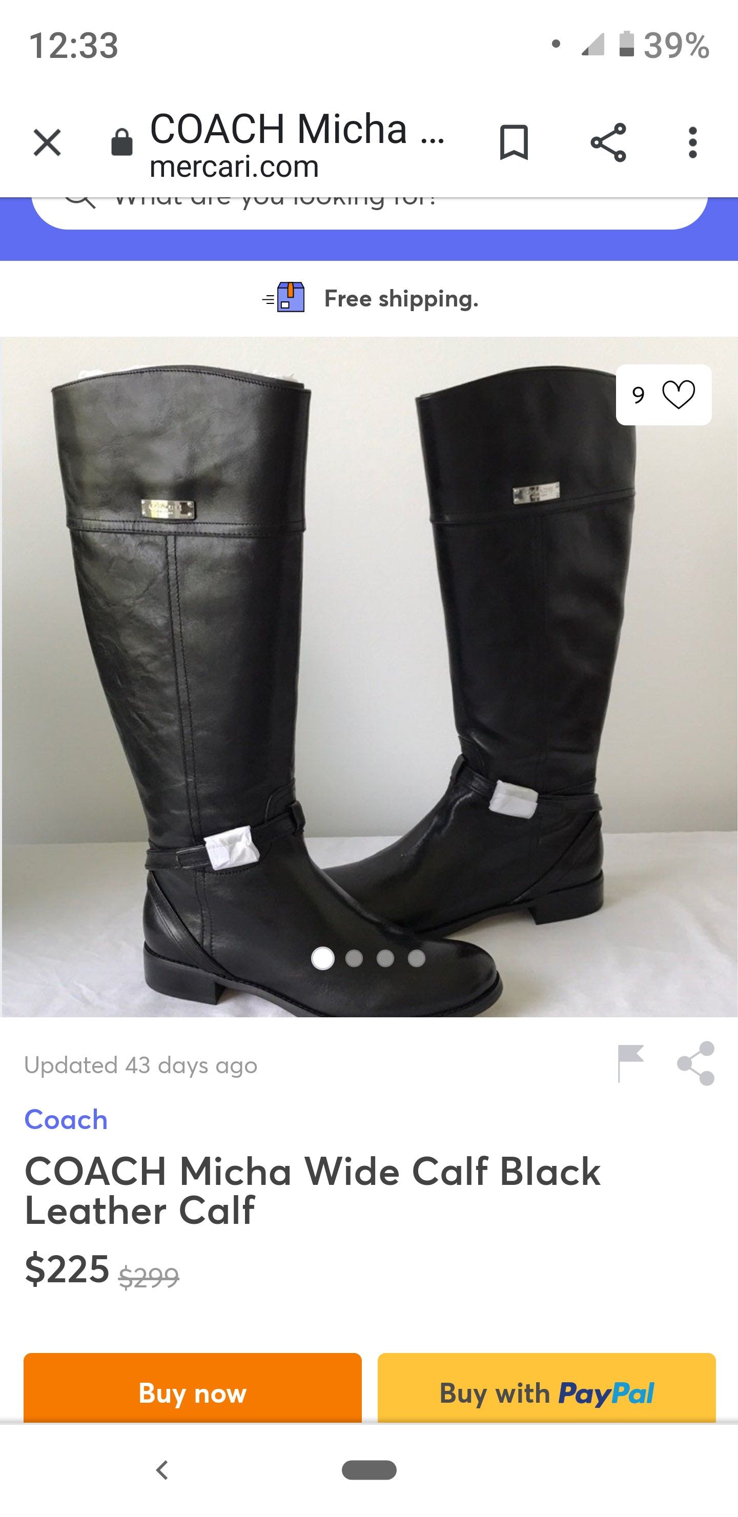 Coach Boots Micha