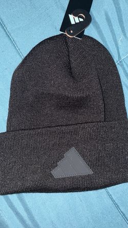 Adidas Black Knit Beanie Hat