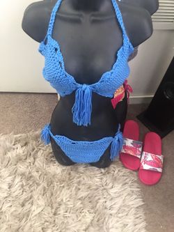 Crotchet bathing suit