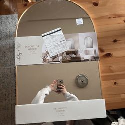 Gold Brand New Mirror, Wedding Sign 