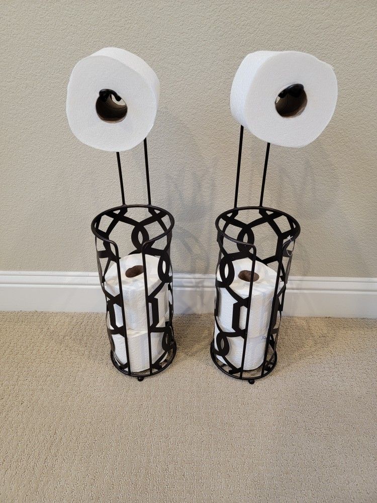 ✨ Upgrade Your Bathroom in Style –  Bronze TP Holders  - 2 Available $12 each✨