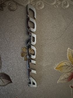 Letras Para Toyota Corolla 