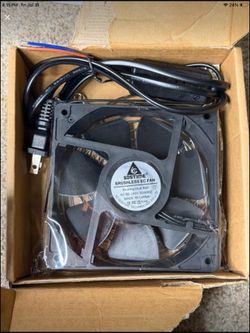 GDSTIME 120mm Cooling Exhaust Fan – Dual Ball Bearing – 80-240V