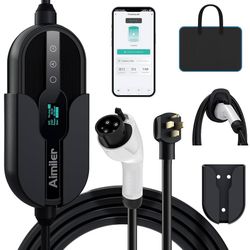 Level 2 Electric Vehicle (EV) Charger(WIFI APP/Plug-play)
