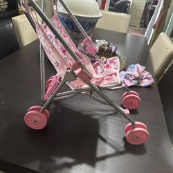  Corole Floral Baby Doll Stroller.