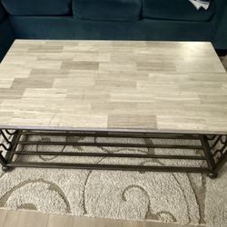 Faux Marble coffee Table