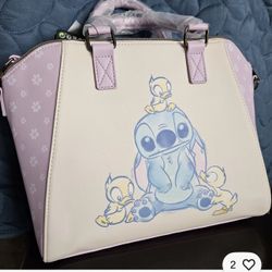 Stitch Ducks Loungefly Satchel Handbag