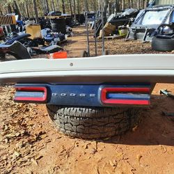 Trunk Lid And Tail Light Section For A 2019 Dodge Challenger Parts Only