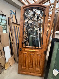 Exterior wooden door 39x97
