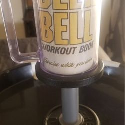 Retro 80's BEER MUG + DUMBELL = BEERBELL BEER MUG (New/Unused)