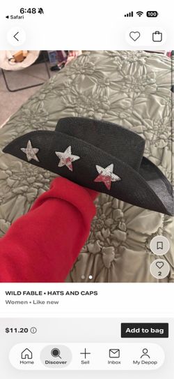 Wild fable cowgirl hat