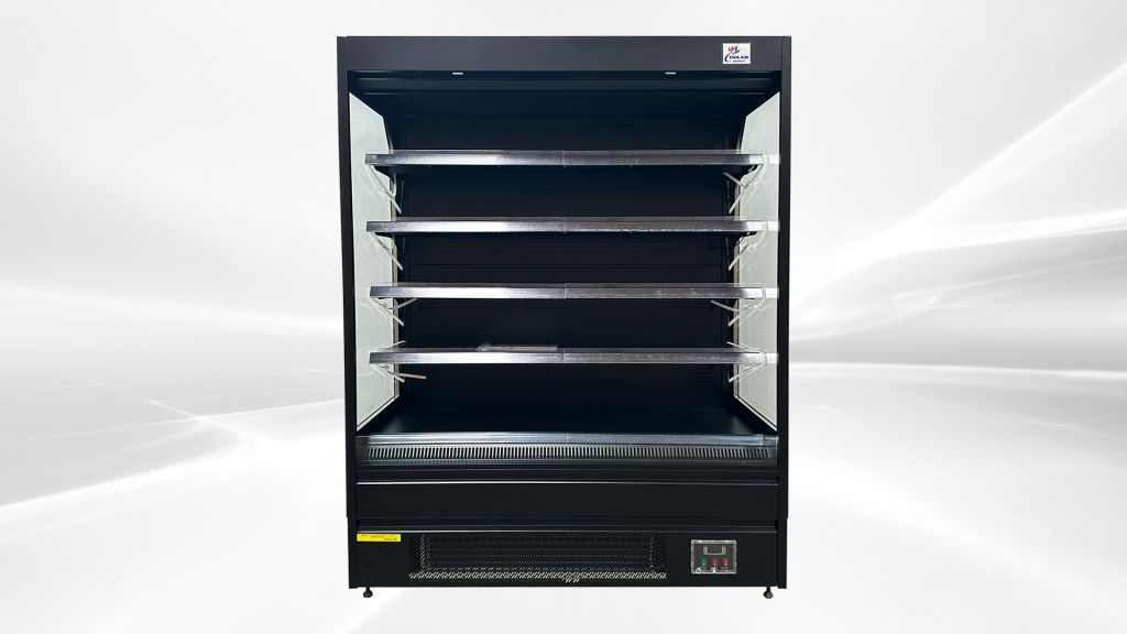 NSF 60 ins open air display case refrigerator BLF1580