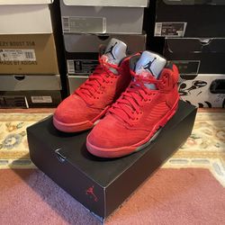 VNDS Jordan 5 “Red Suede” Sz 8.5