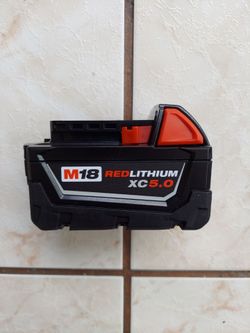 New Milwaukee XC 5.0ah Battery M18.