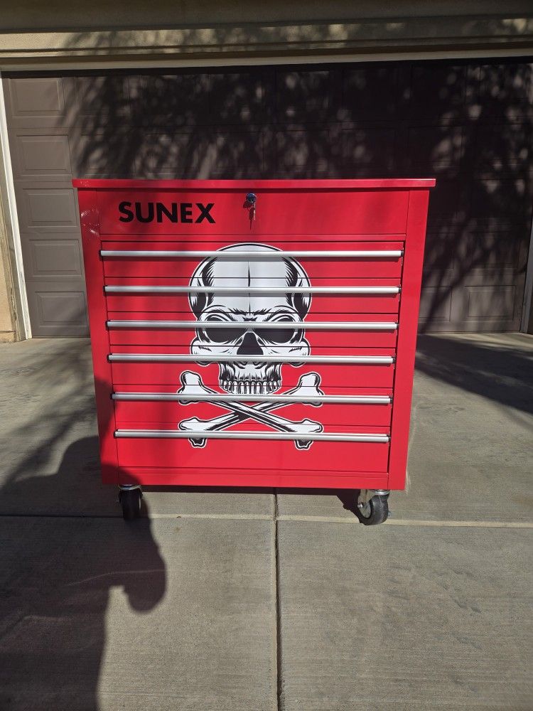 Sunex Toolbox/ Push Cart 