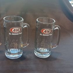 Lot Of Vintage A&W Mugs 12
